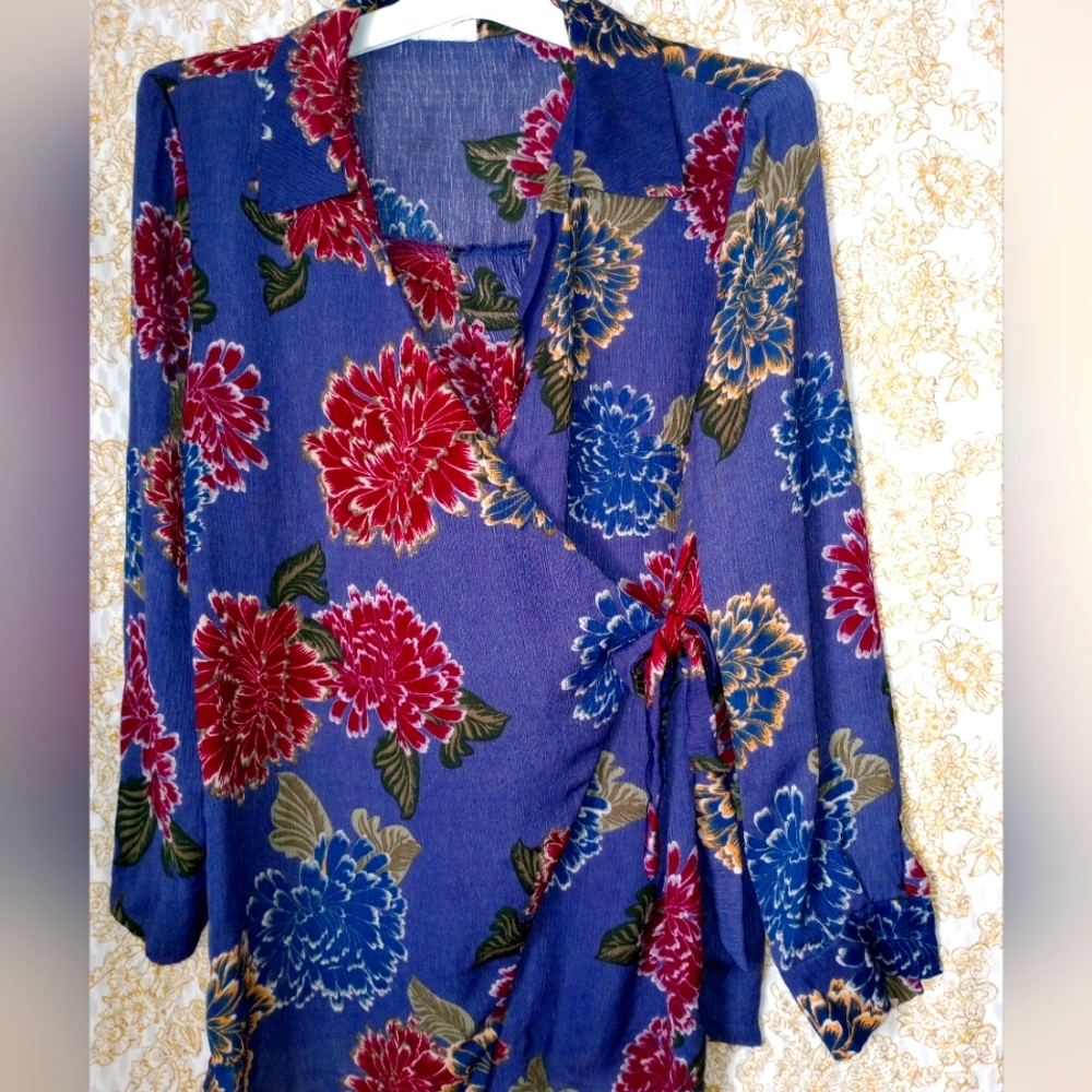 Emilia Wrap Blouse. Purchased at Nordstroms. Vgc